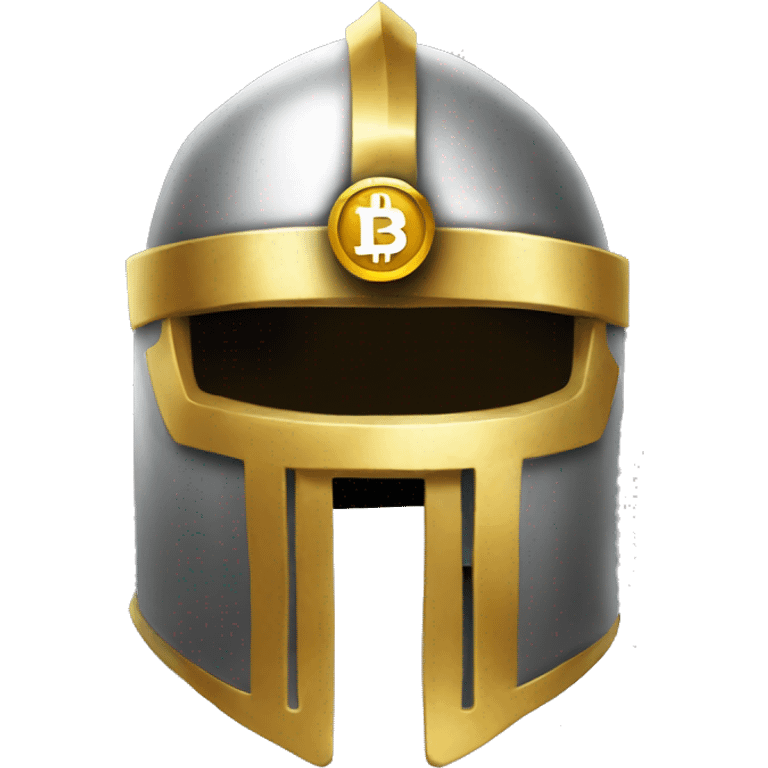 bitcoin paladin helmet emoji