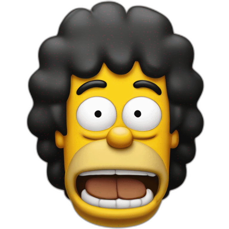 Mickael Jackson et Homer Simpson boivent un biere emoji