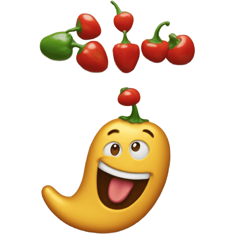 Tripple dipper from chilis emoji