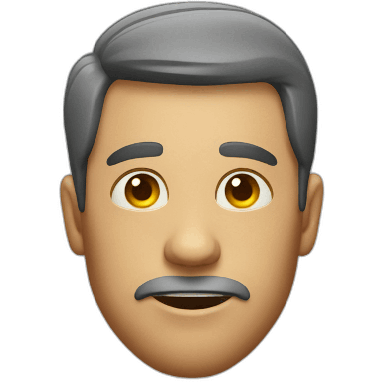 an intoxicated man emoji