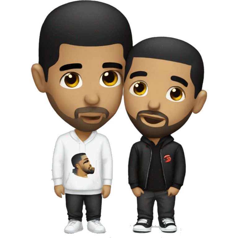 drake kissing drake kissing drake kissing drake emoji