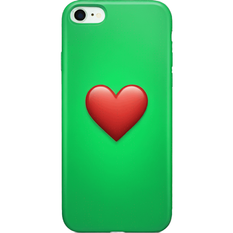 heart green iphone emoji