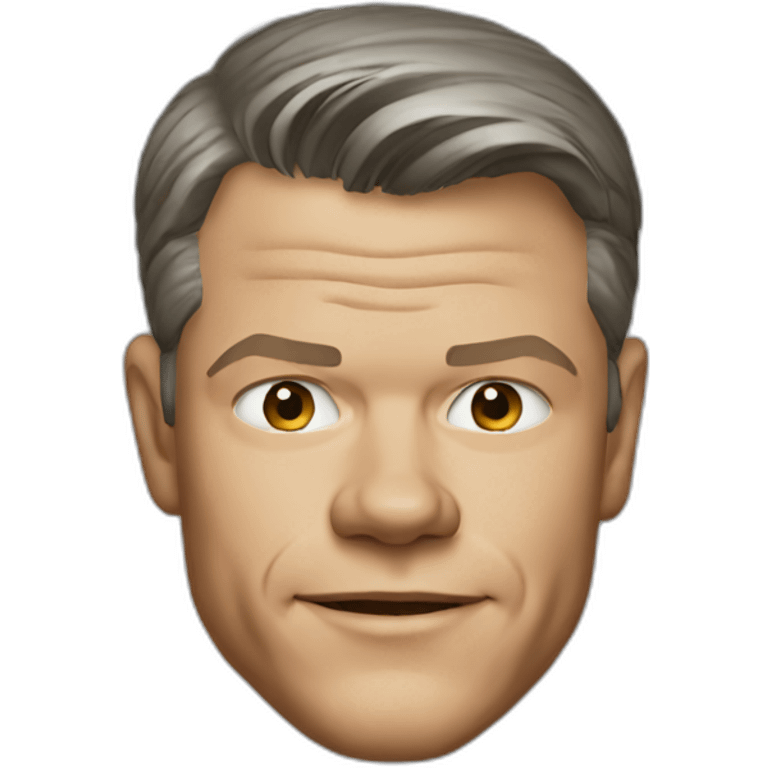 matt damon emoji