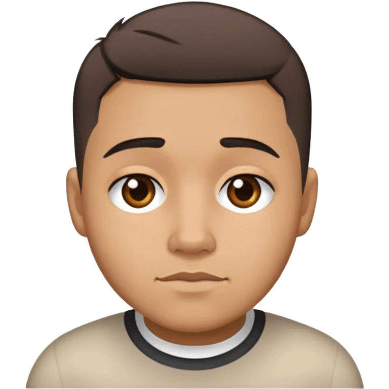 Latino Edgar cut ￼ emoji