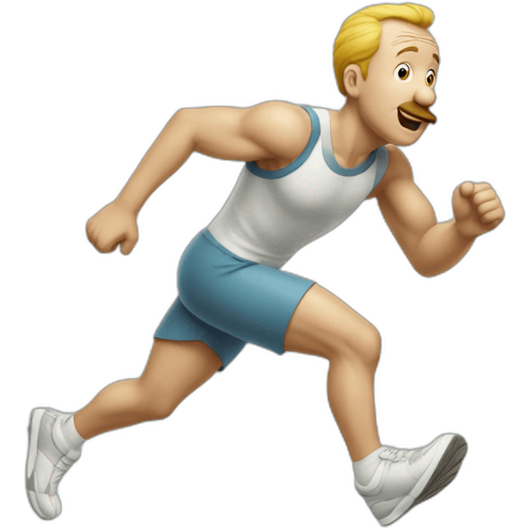 Tin-Tin-running emoji