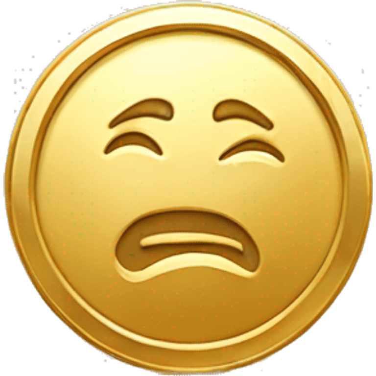 gold coin with shopify logo on it emoji