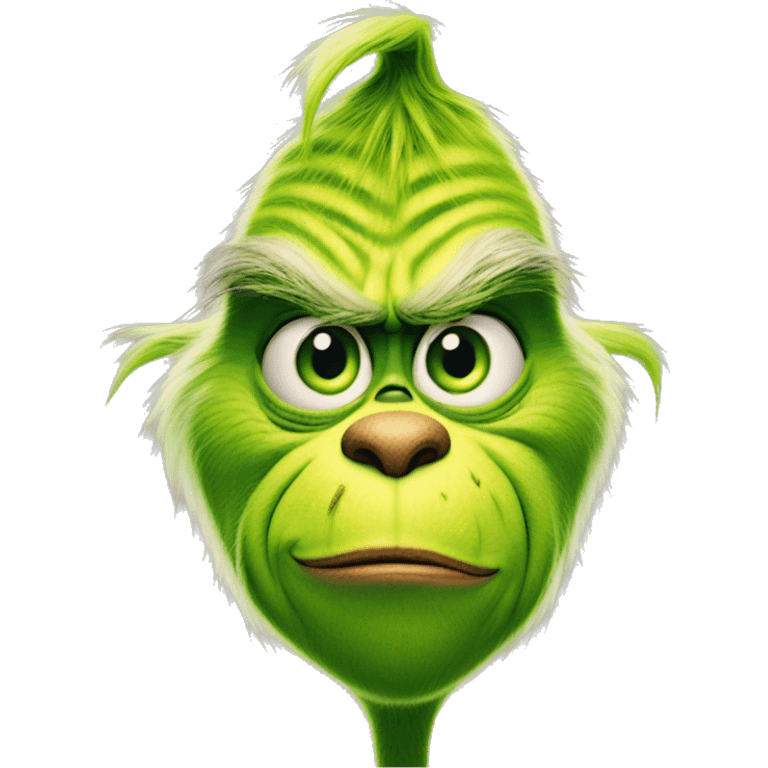 The Grinch emoji