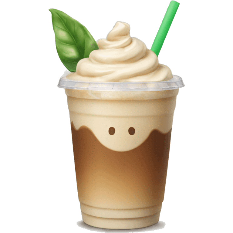 iced latte creamy emoji