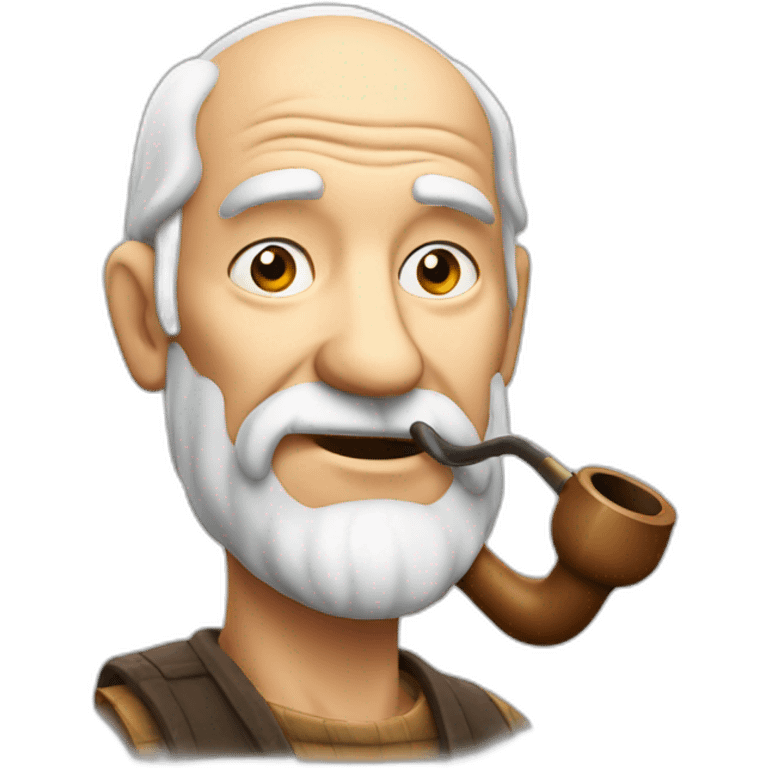 old men with pipe emoji