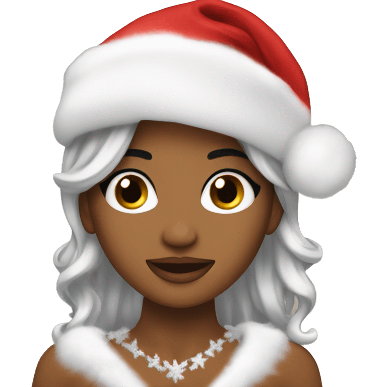 coquette christmas emoji