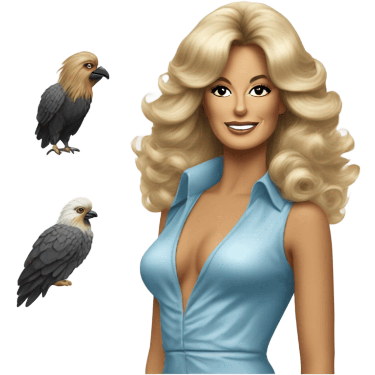 Farrah fawcett emoji