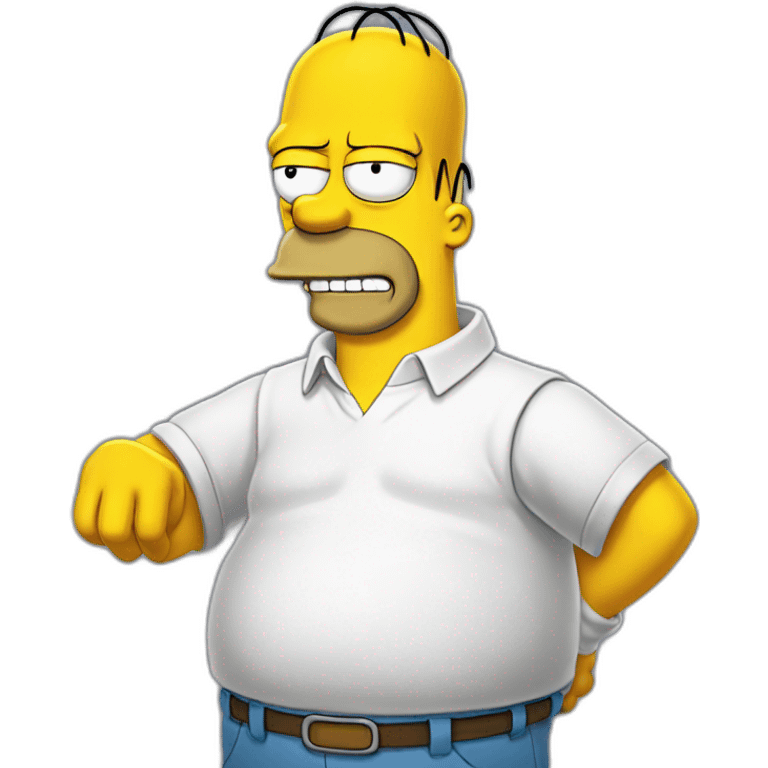 Homer Simpson emoji