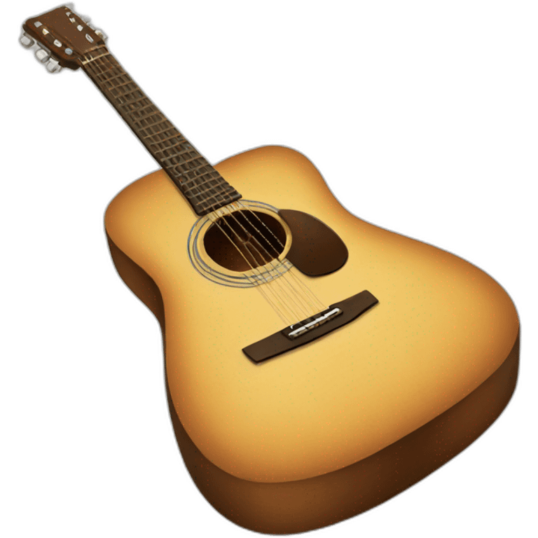 Acoustic Guitar emoji