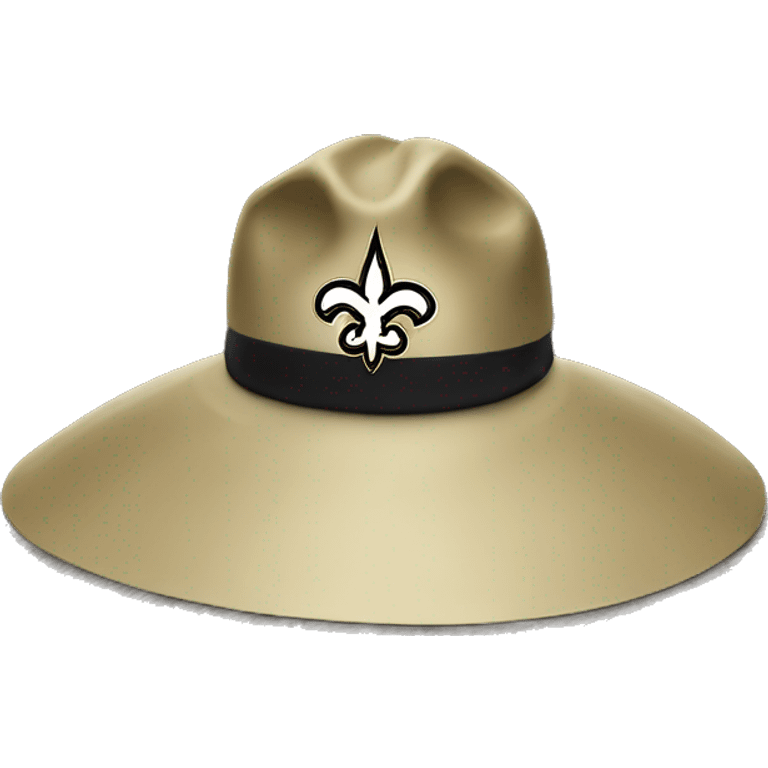 New Orleans saints hat emoji