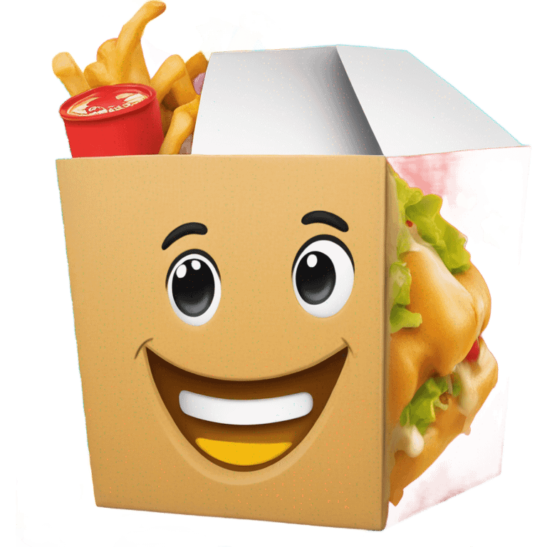 happy meal box emoji