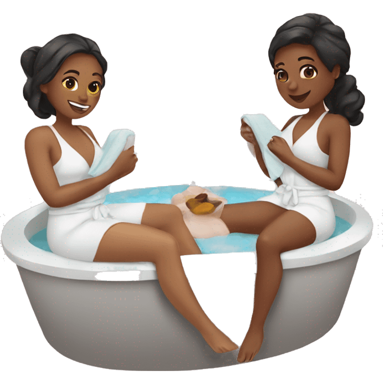 Spa day emoji