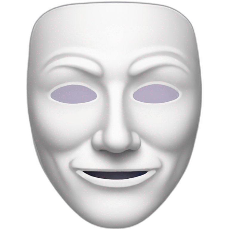 Anonymous mask emoji