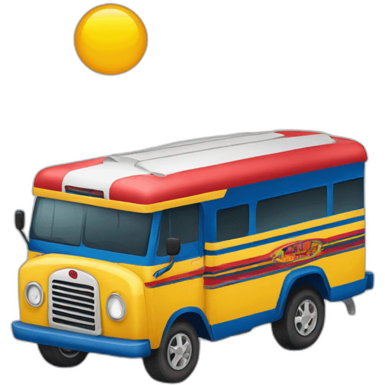 Jeepney philippines emoji