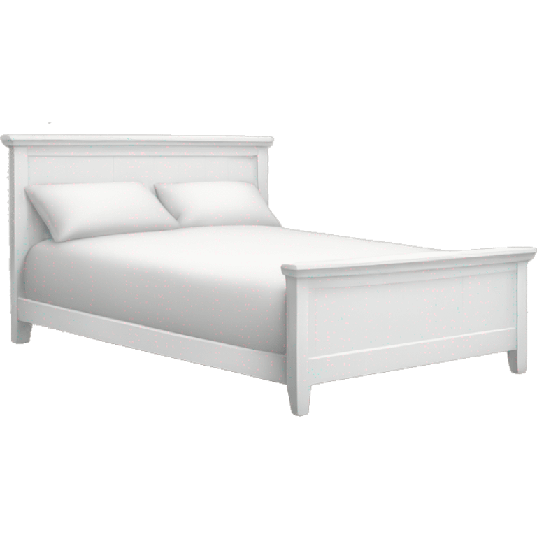 White bed emoji