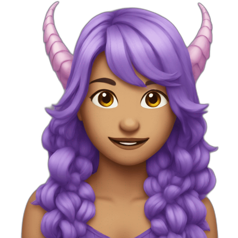 Dragon violet styles emoji