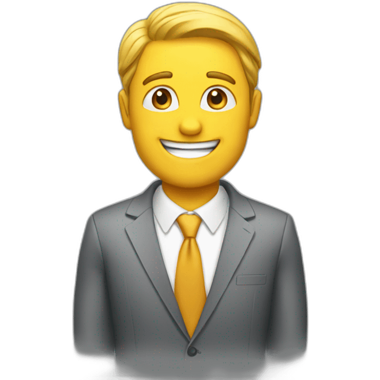 sales man emoji