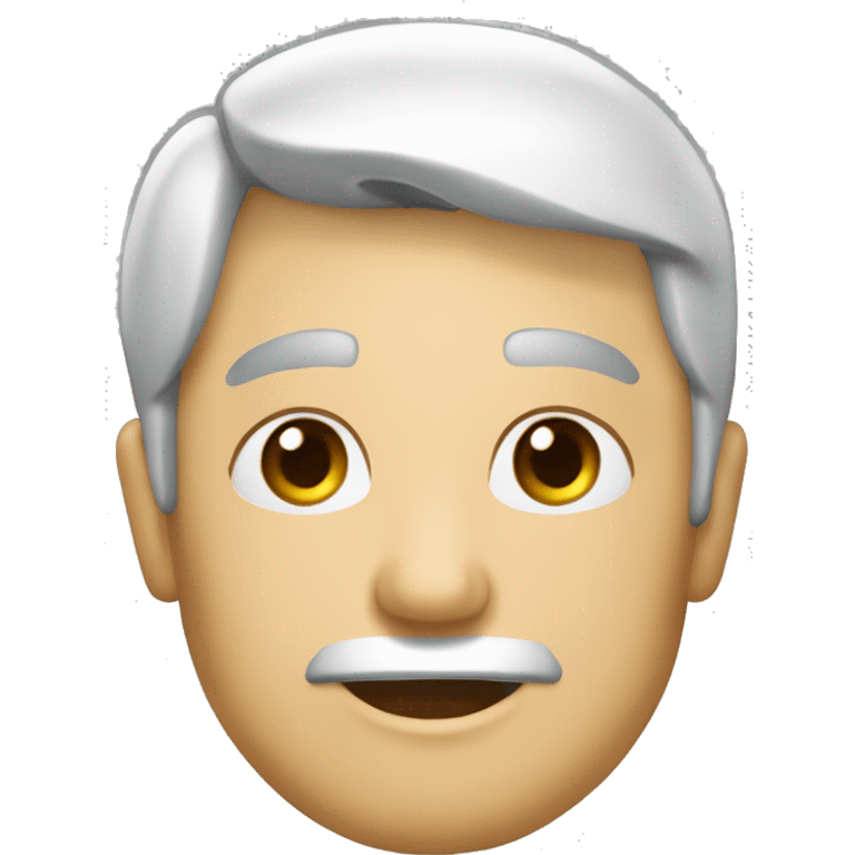 Прозрачная колба с синей жидкостью emoji