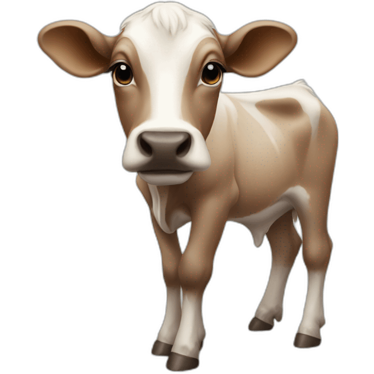 a really big human calf emoji