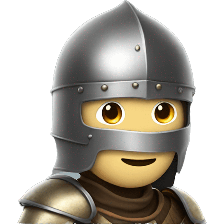 knight with mushroom helmet emoji