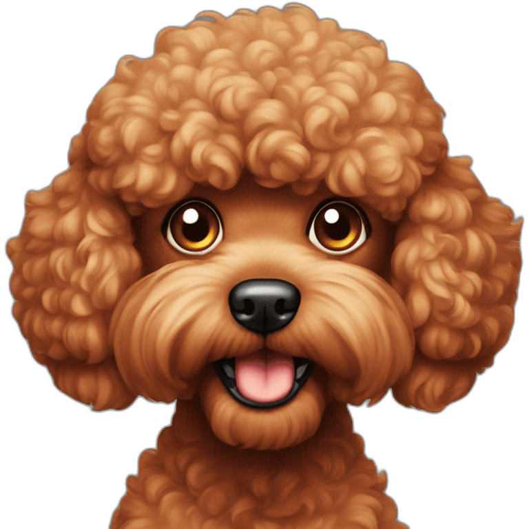 angry red toy-poodle face emoji