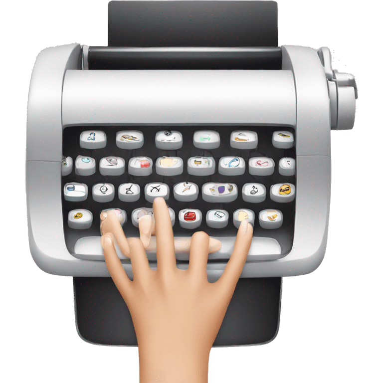 manicure fax emoji