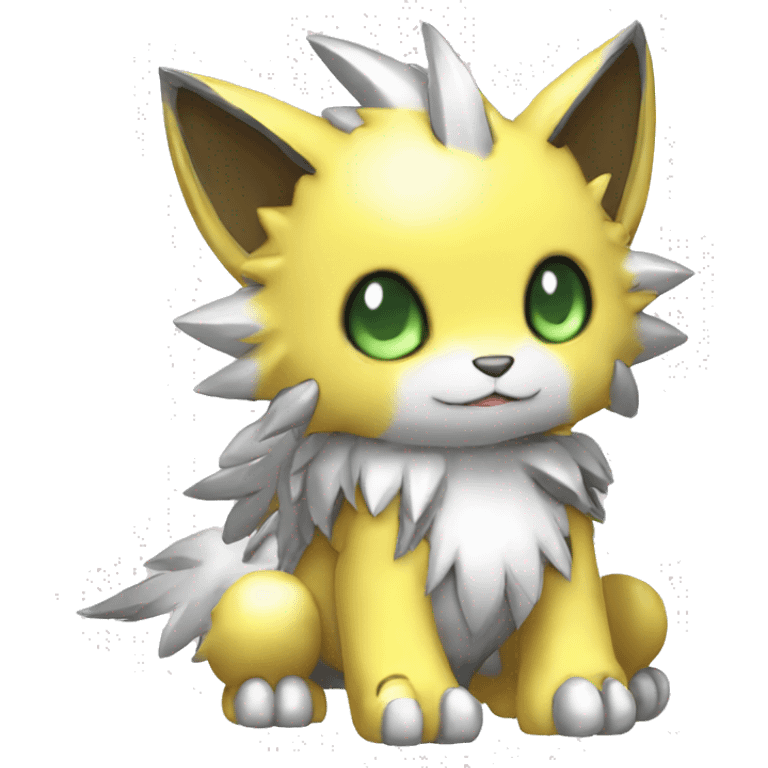 cute cool edgy beautiful shiny pretty Digimon-Fakemon-animal full body emoji