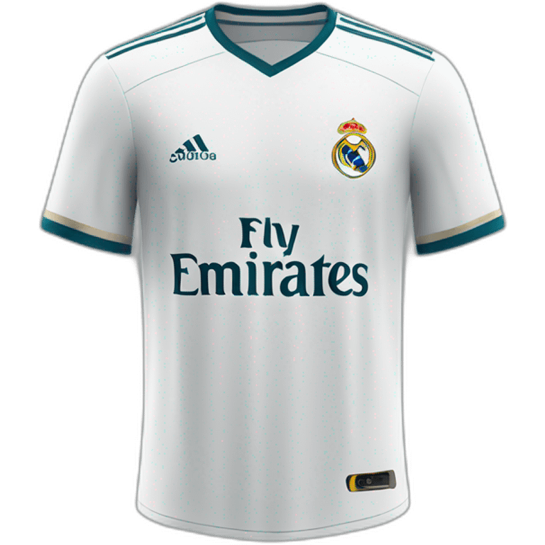 Real Madrid jersey emoji