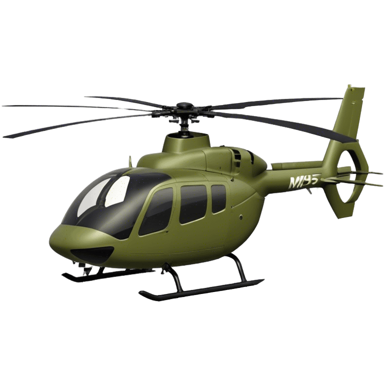 MD 500 - MD Helicopters (Model Year: 2021) (Iconic colour: Olive green) emoji