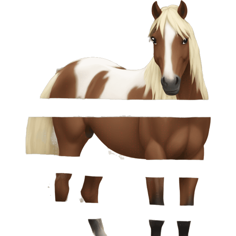 Horse country  emoji