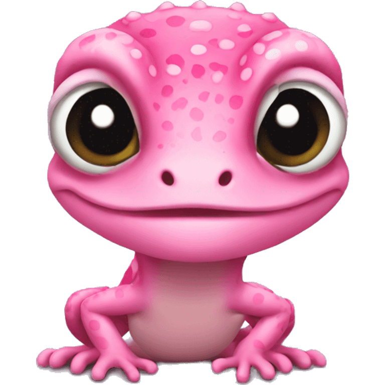 pink gecko emoji