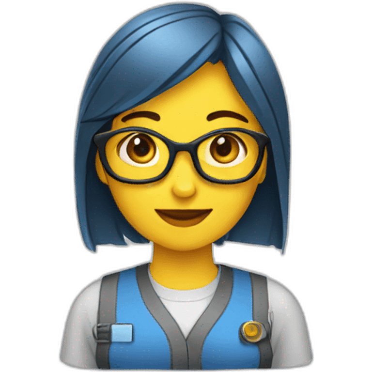 ingeniera mujer emoji