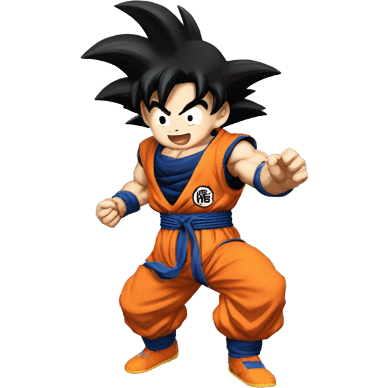 Goku qui boude  emoji