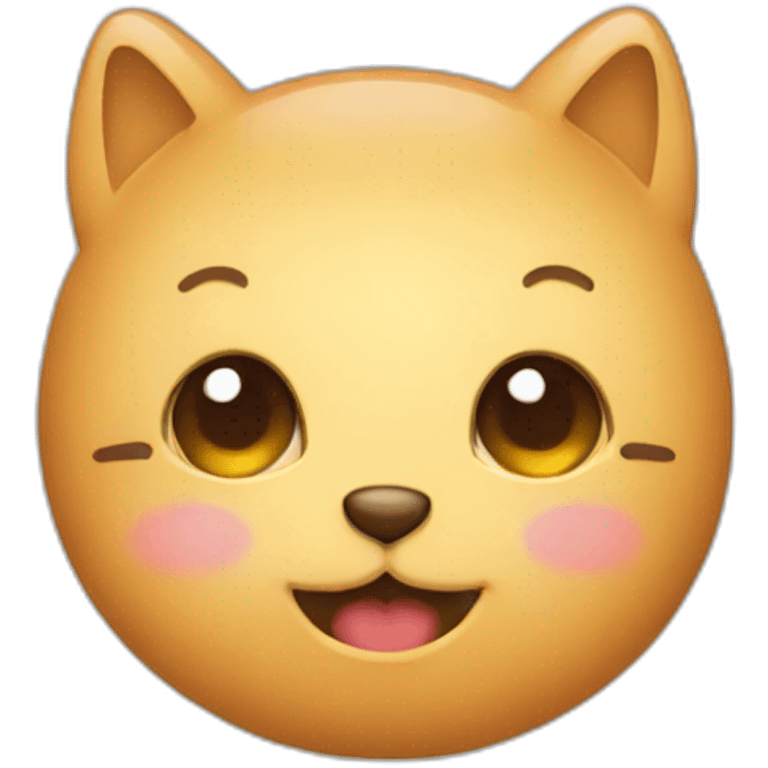 Chat kawaii emoji