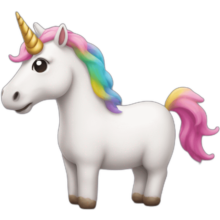 Poop Unicorn emoji