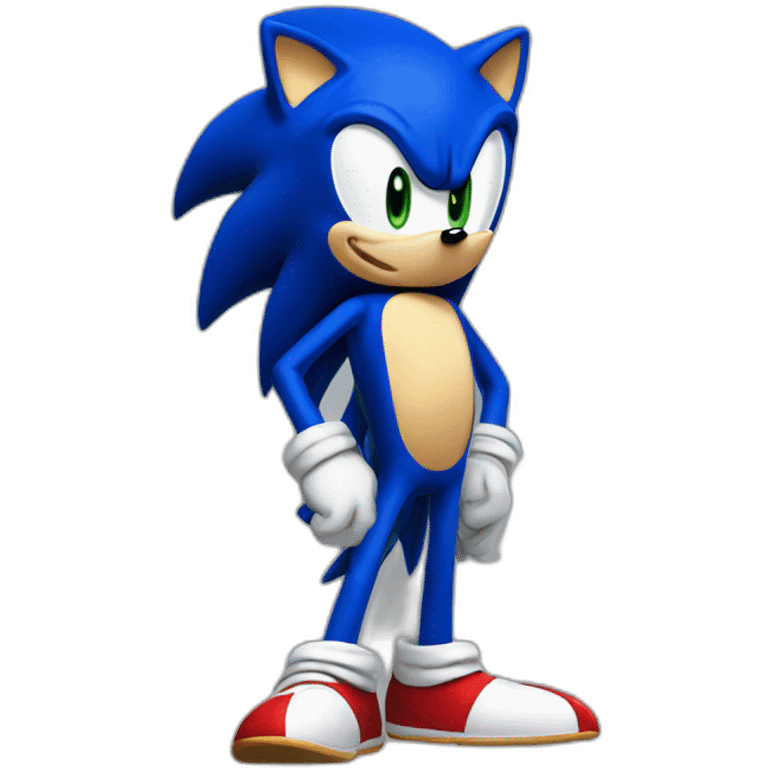 Big sonic emoji