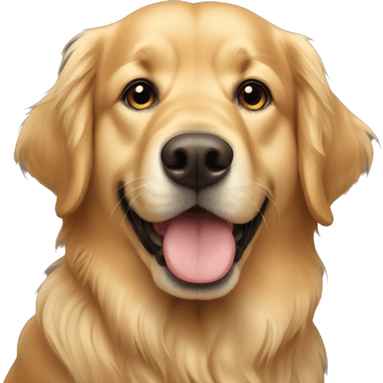 Golden retriver  emoji