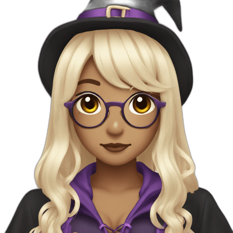 Gyaru witch emoji