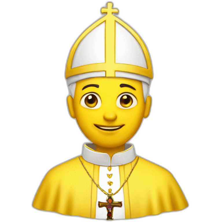 yellow pope emoji