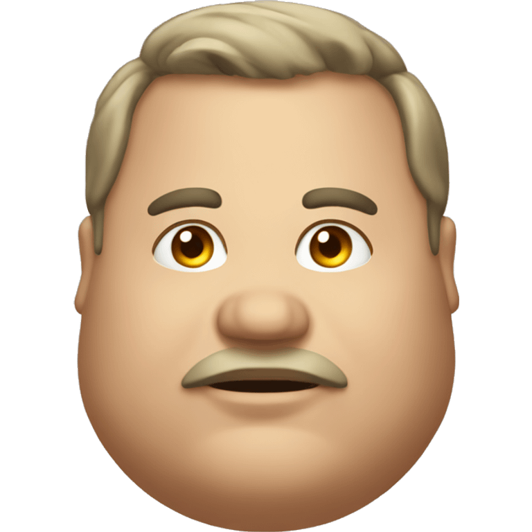 Fat man emoji