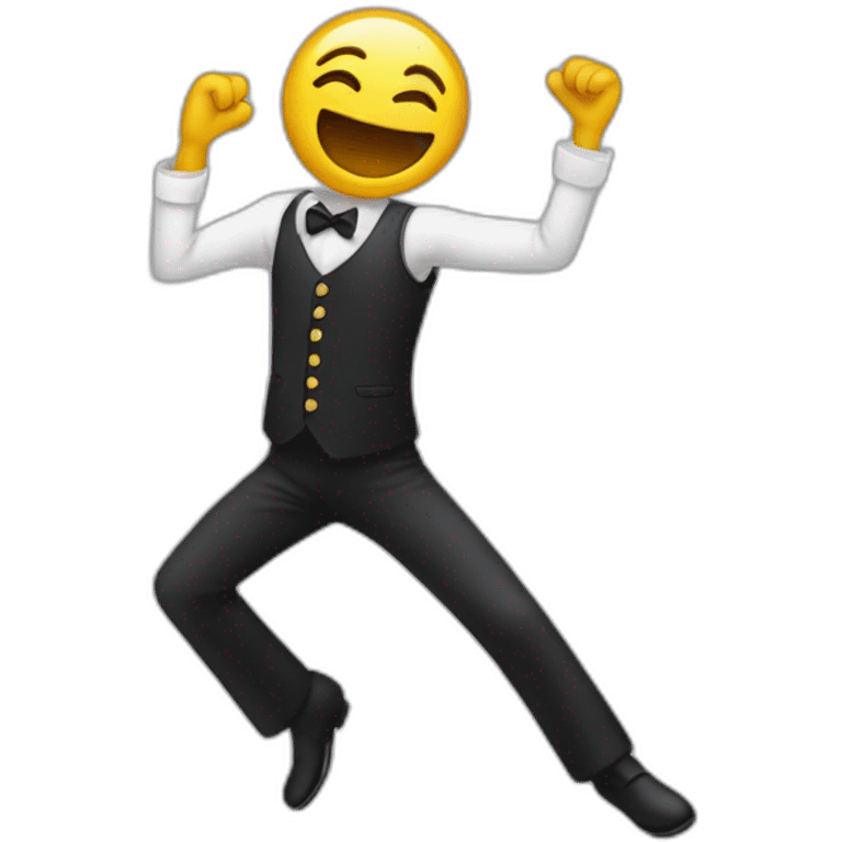 un esqueleto bailando emoji