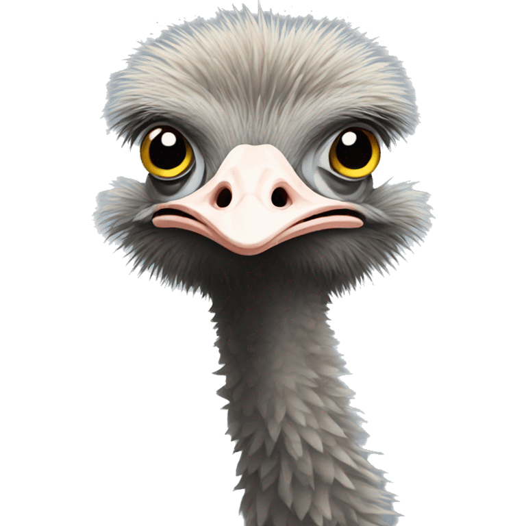 ostrich emoji