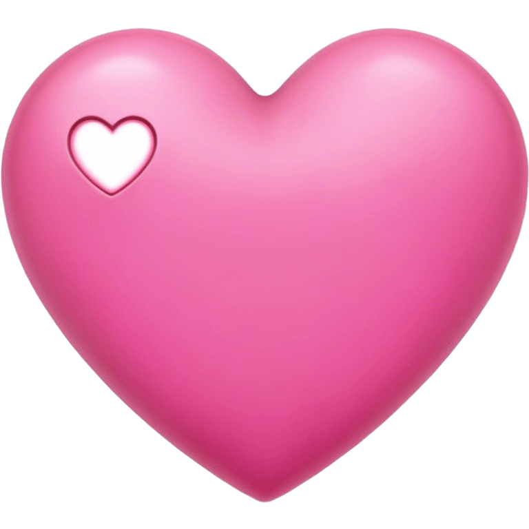 Corazón rosa pastel  emoji