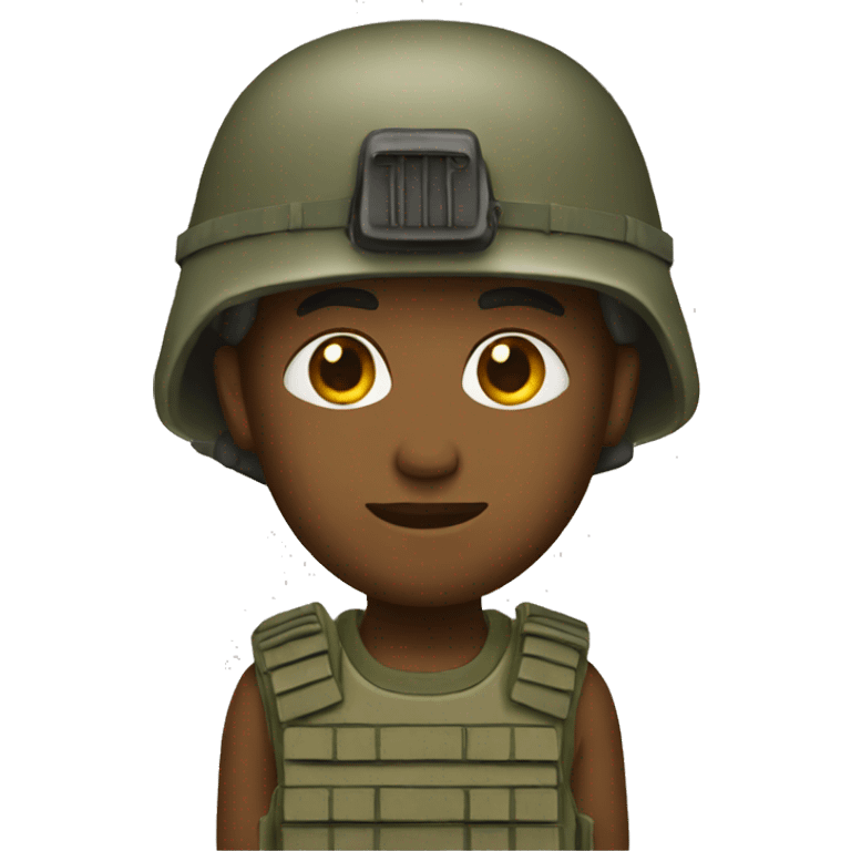 Make a soldier emoji emoji