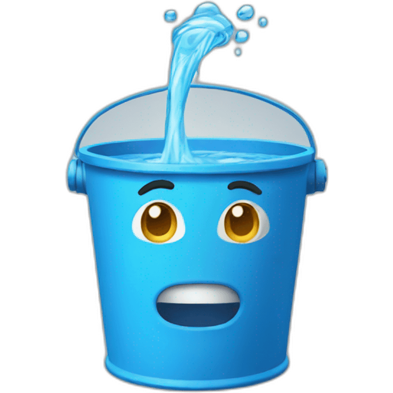 water bucket emoji