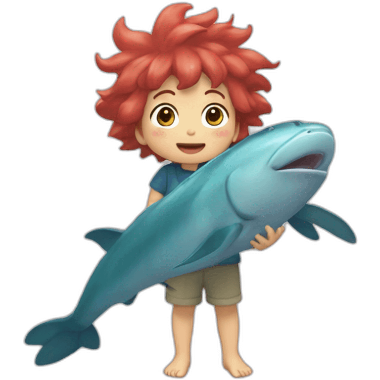 ponyo uma amizade que veio do mar emoji